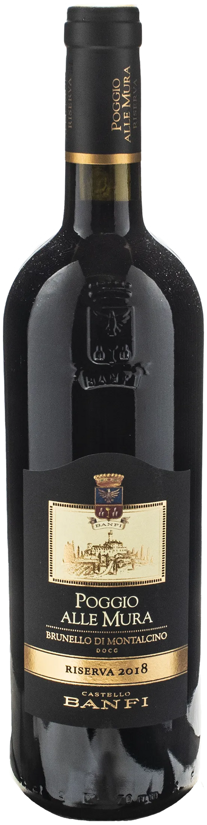 Castello Banfi Brunello di Montalcino Riserva Poggio alle Mura 2018
