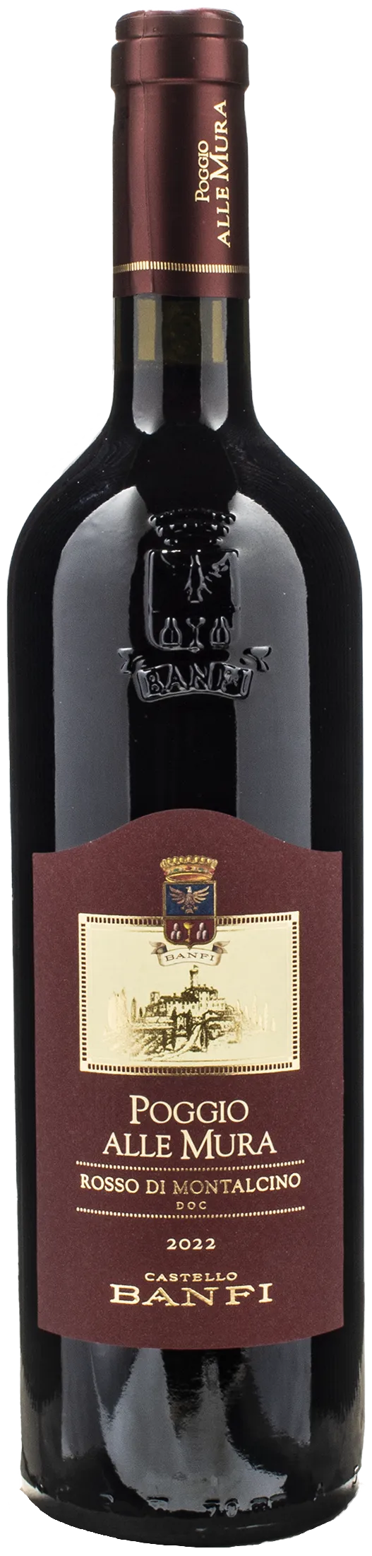 Castello Banfi Rosso di Montalcino Poggio alle Mura 2022