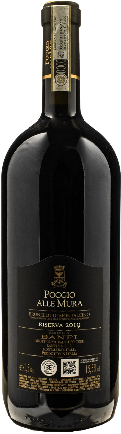 Castello Banfi Rosso di Montalcino Riserva Poggio alle Mura Magnum 2019