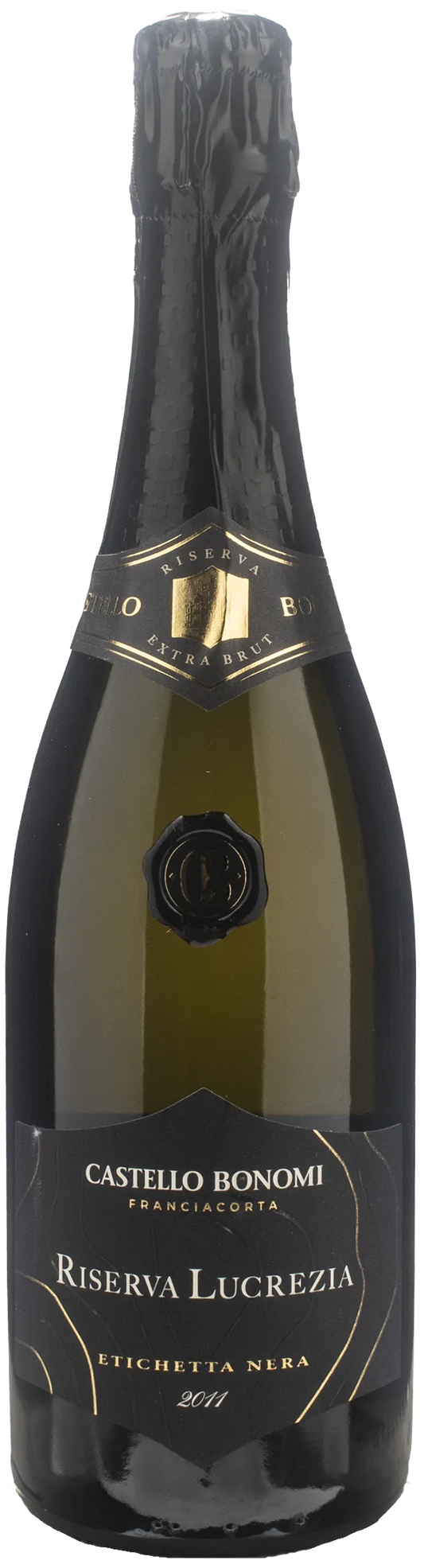 Castello Bonomi Franciacorta Etichetta Nera Extra Brut Riserva Lucrezia 2011