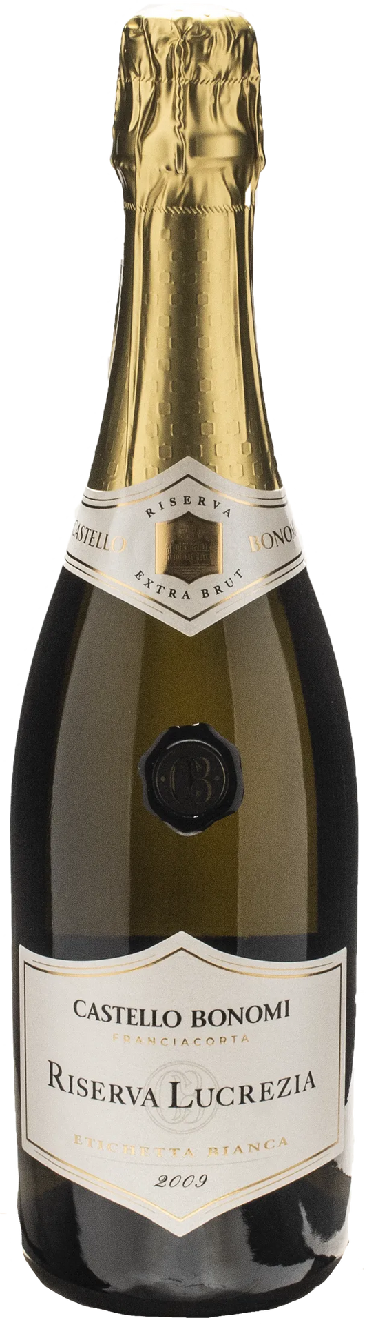 Castello Bonomi Franciacorta Riserva Extra Brut Lucrezia Etichetta Bianca 2009