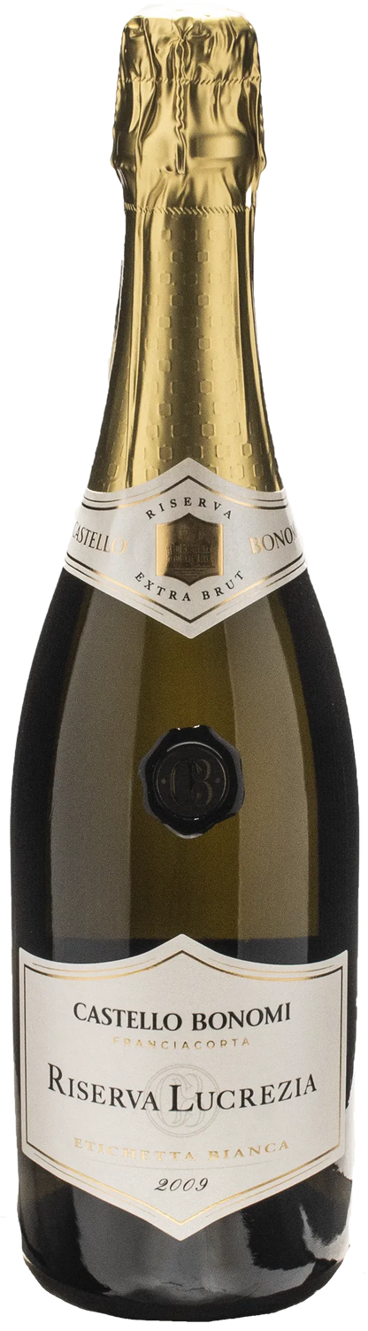 Castello Bonomi Franciacorta Riserva Extra Brut Lucrezia Etichetta Bianca 2009