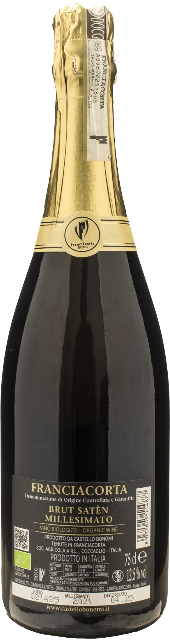Castello Bonomi Franciacorta Saten Brut 2021