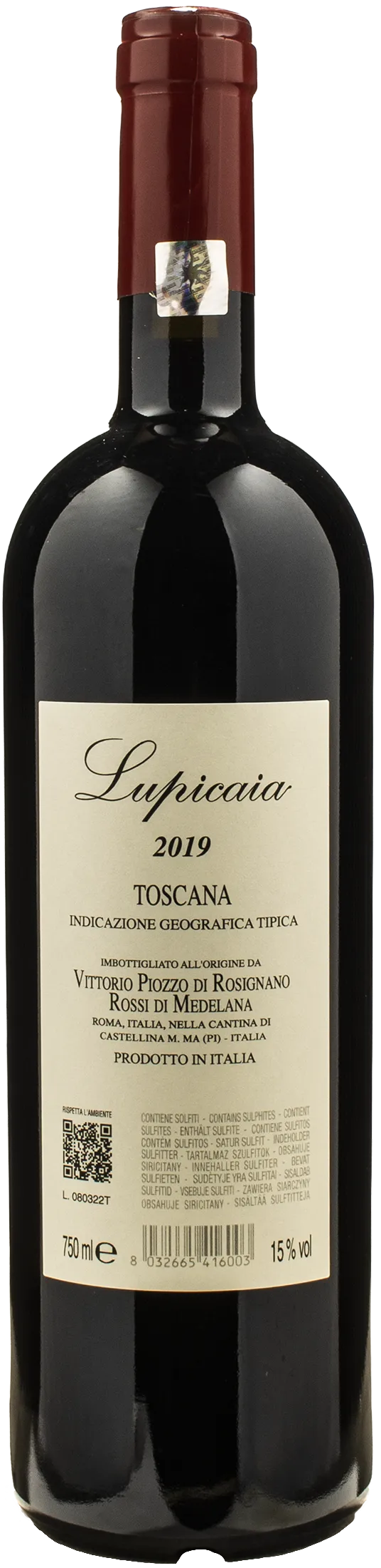 Castello del Terriccio Lupicaia 2019