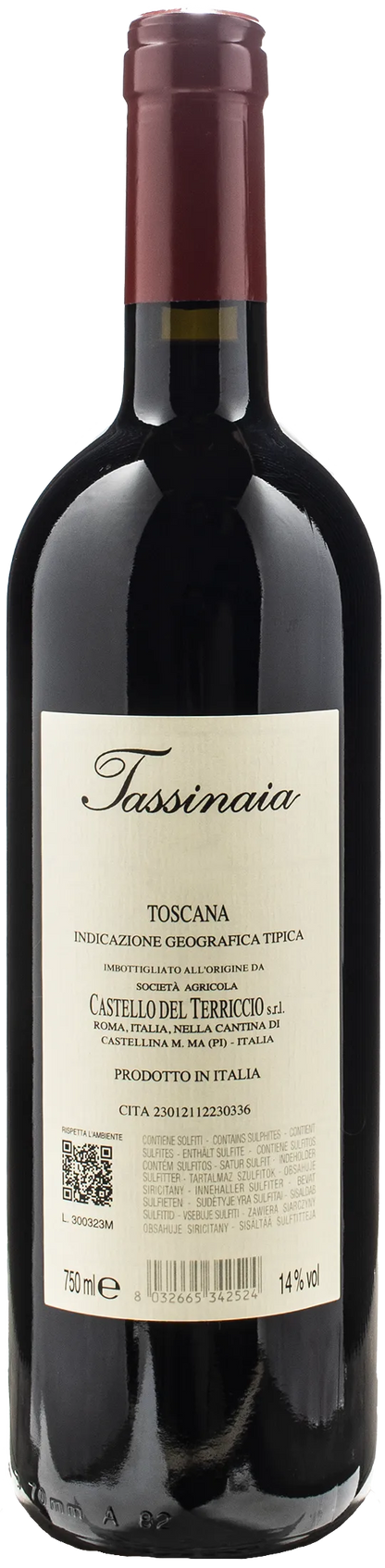 Castello del Terriccio Tassinaia 2020