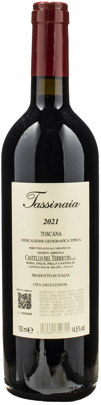 Castello del Terriccio Tassinaia 2021