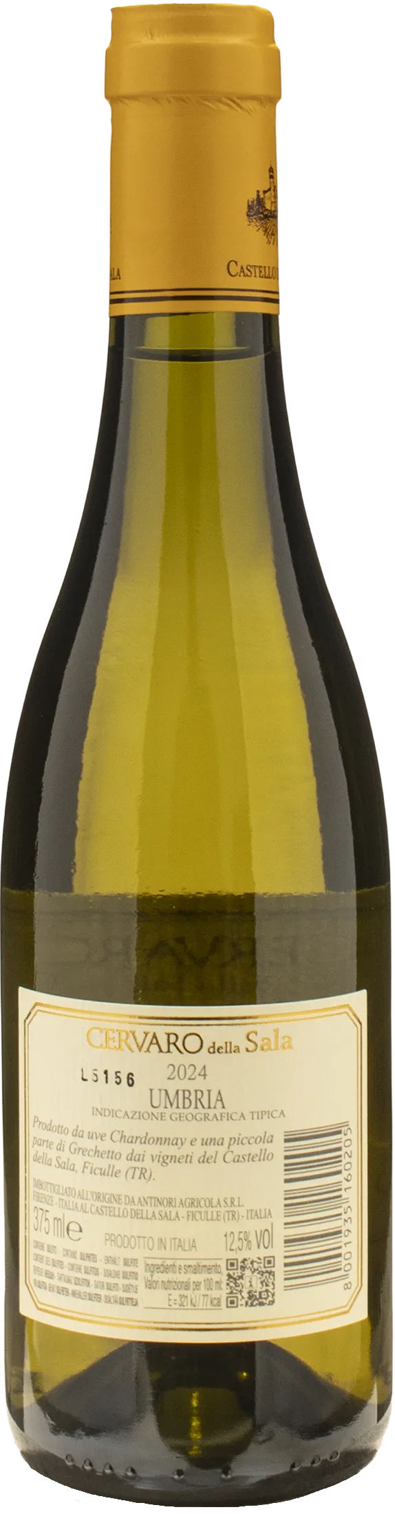 Cervaro Cervaro della Sala 2024 0.375L Umbria IGT White Wine | XtraWine
