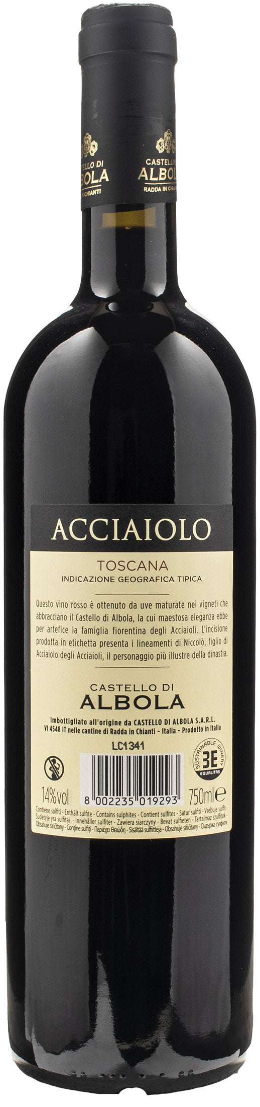 Castello di Albola Toscana Acciaiolo 2019