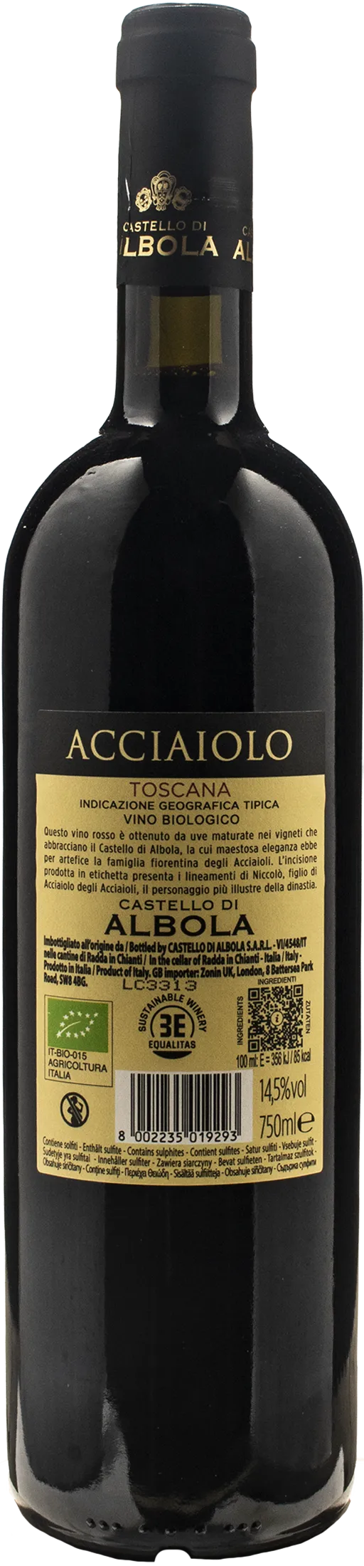Castello di Albola Toscana Acciaiolo 2021