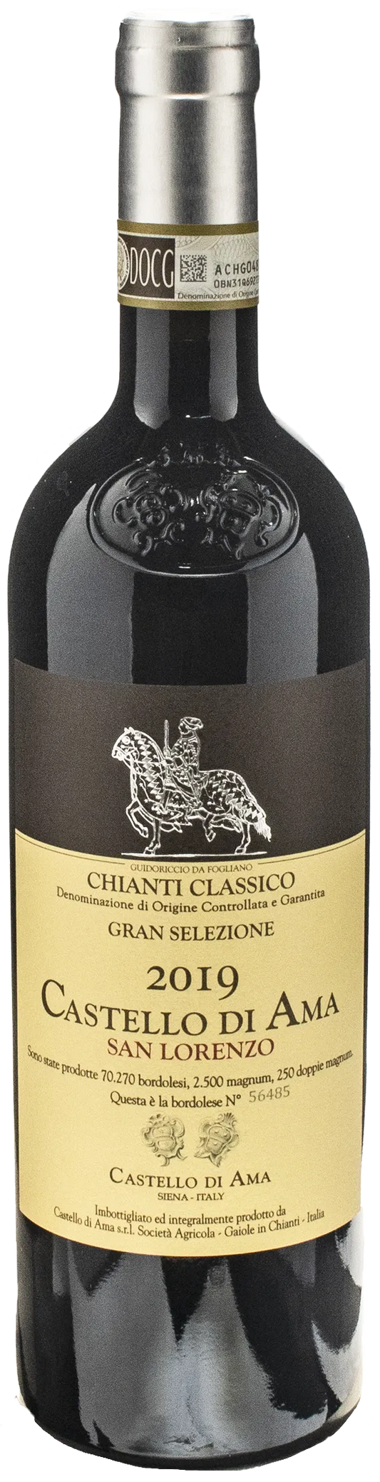 【希少】ラッパリータ [ボックス付] CASTELLO DI AMA 2015 Castello di Ama Chianti Classico Gran Selezione San Lorenzo