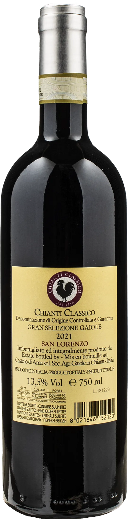 Castello di Ama Chianti Classico Gran Selezione San Lorenzo 2021