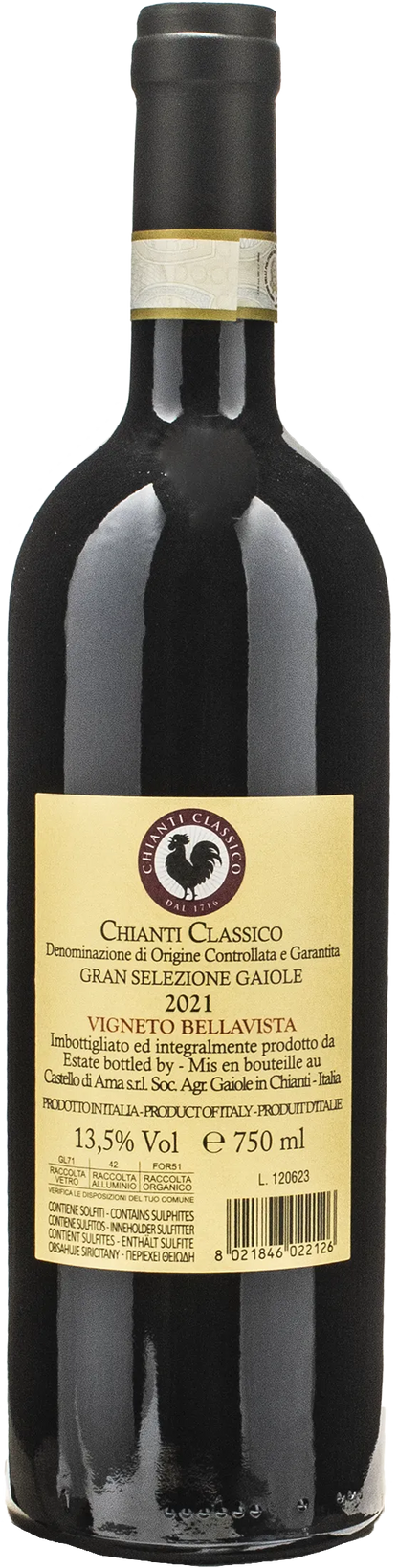 Castello di Ama Chianti Classico Gran Selezione Vigneto Bellavista 2021