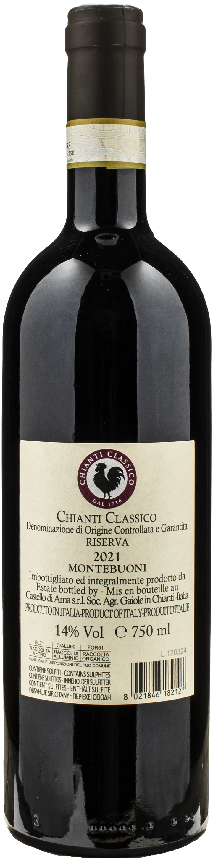 Castello di Ama Chianti Classico Montebuoni Riserva 2021