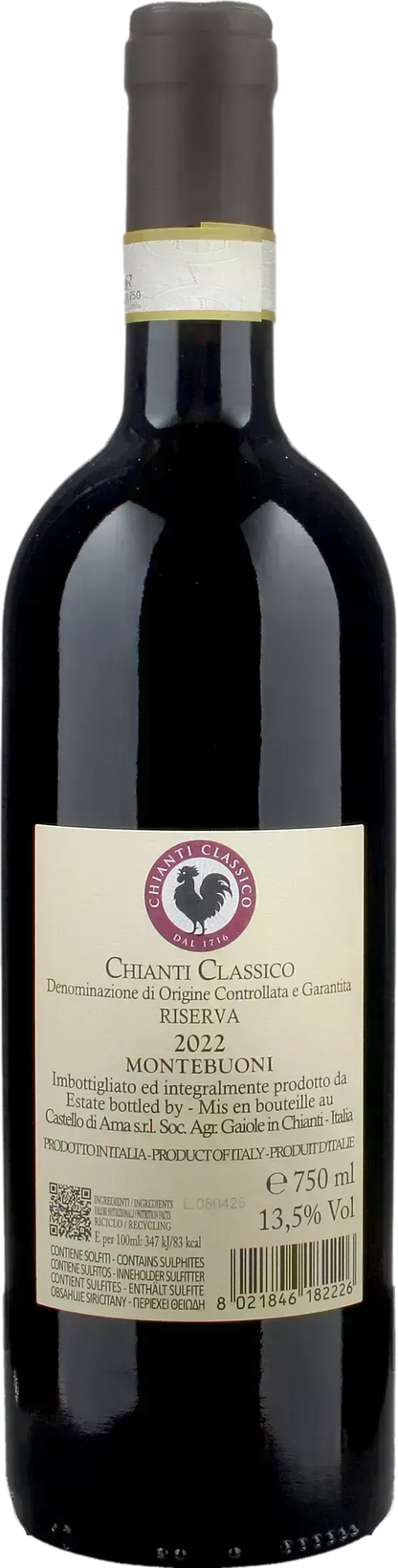 Castello di Ama Chianti Classico Montebuoni Riserva 2022