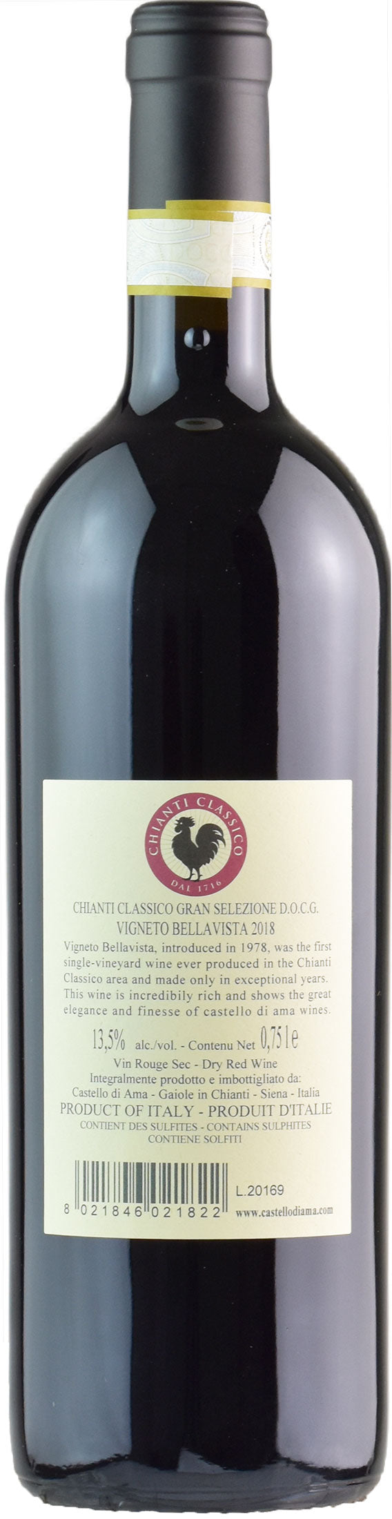 Castello di Ama Chianti Classico Vigneto Bellavista Gran Selezione 2018