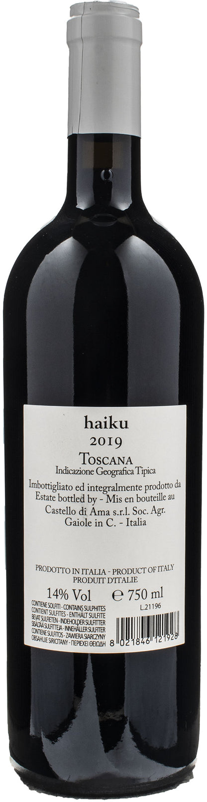 Castello di Ama Haiku 2019
