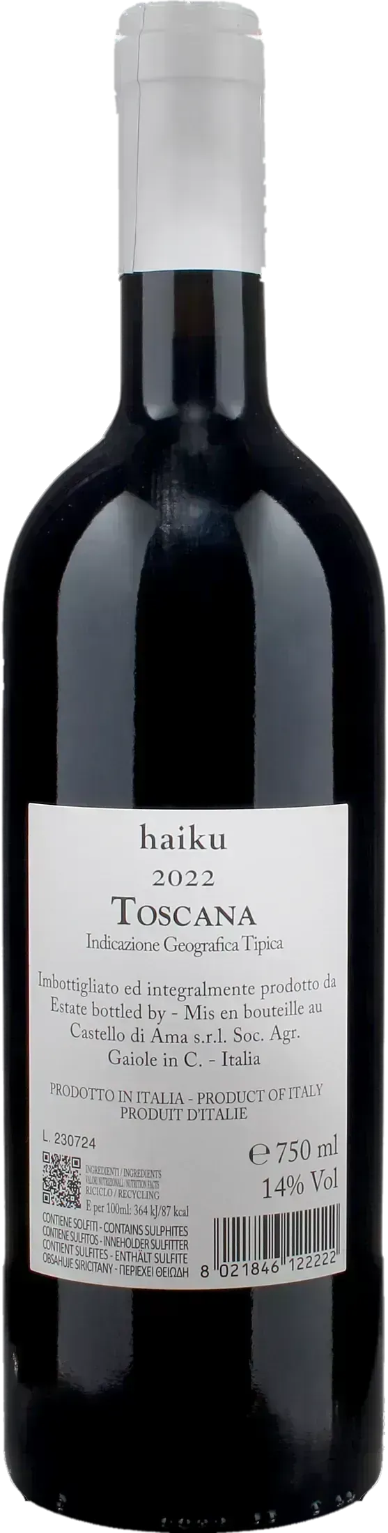 Castello di Ama Haiku 2022