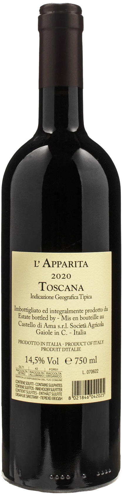 Castello di Ama l'Apparita 2020