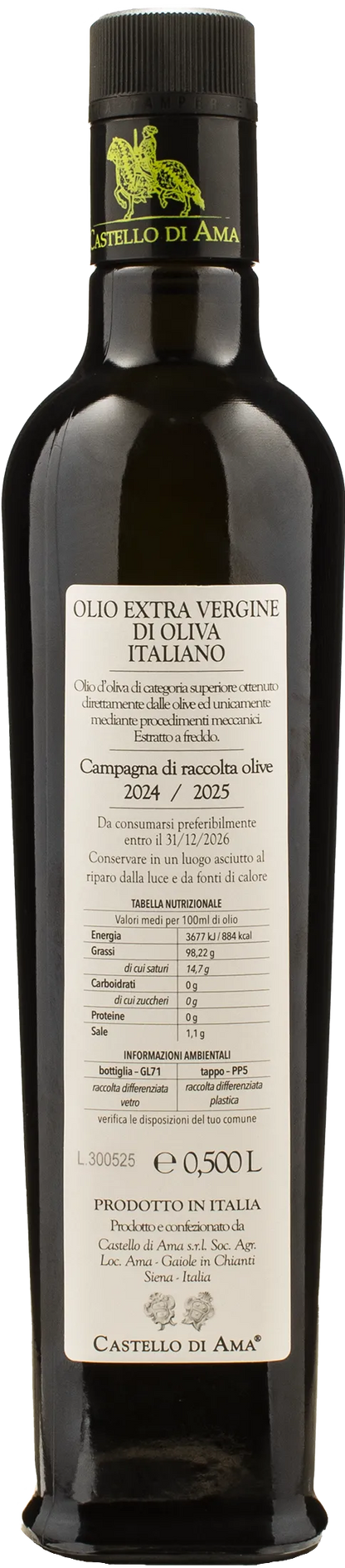 Castello di Ama Olio Extra Vergine di Oliva 0.5L 2024