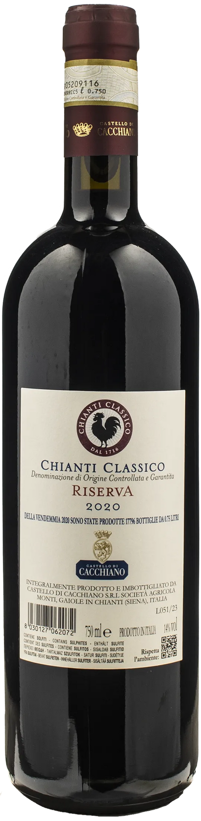 Castello di Cacchiano Chianti Classico Riserva 2020