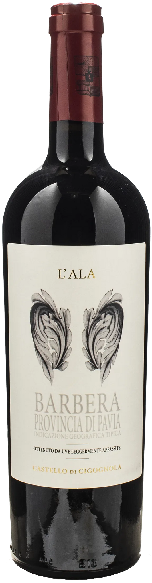 Castello di Cigognola Barbera Leggermente Appassito L'Ala 2021