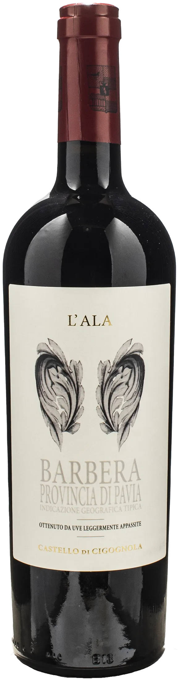 Castello di Cigognola Barbera Leggermente Appassito L'Ala 2021