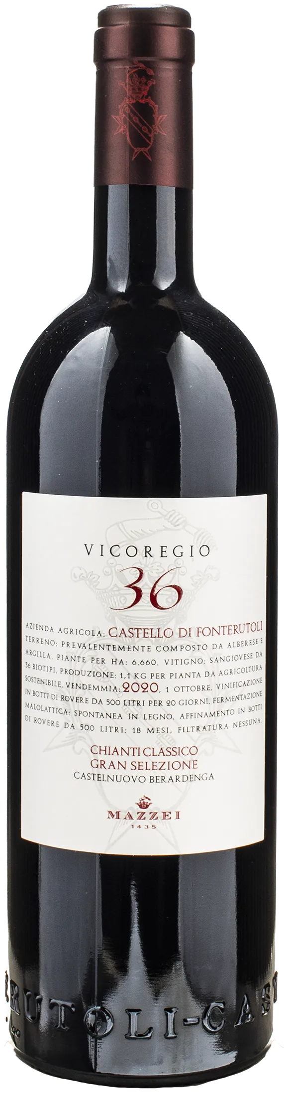 Castello di Fonterutoli Chianti Classico Gran Selezione Vicoregio36 2020