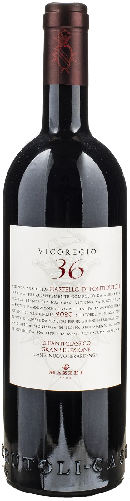 Castello di Fonterutoli Chianti Classico Gran Selezione Vicoregio36 2020