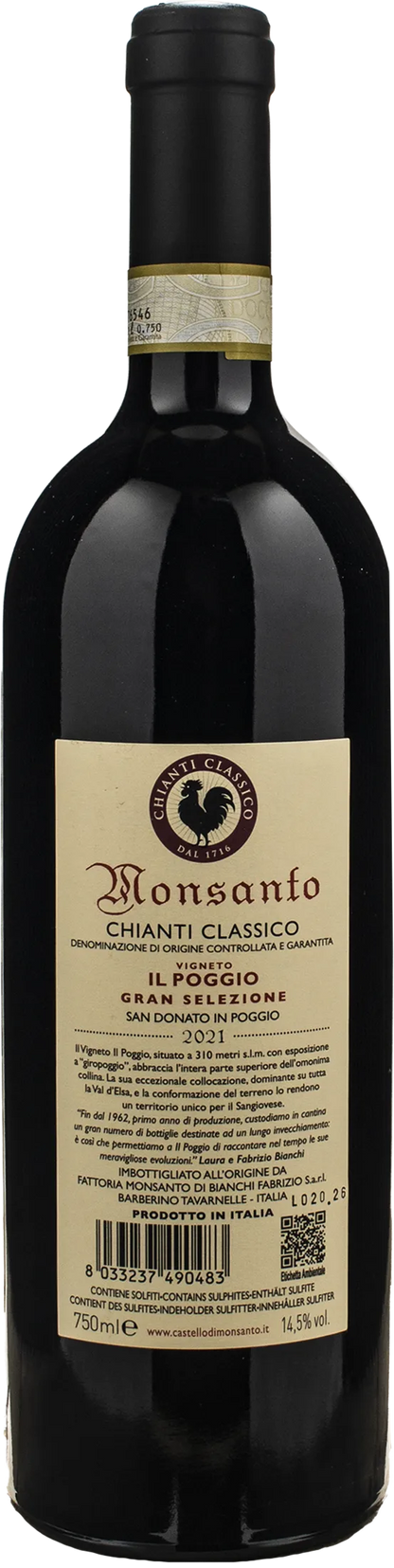 Castello di Monsanto Chianti Classico Gran Selezione Il Poggio 2021