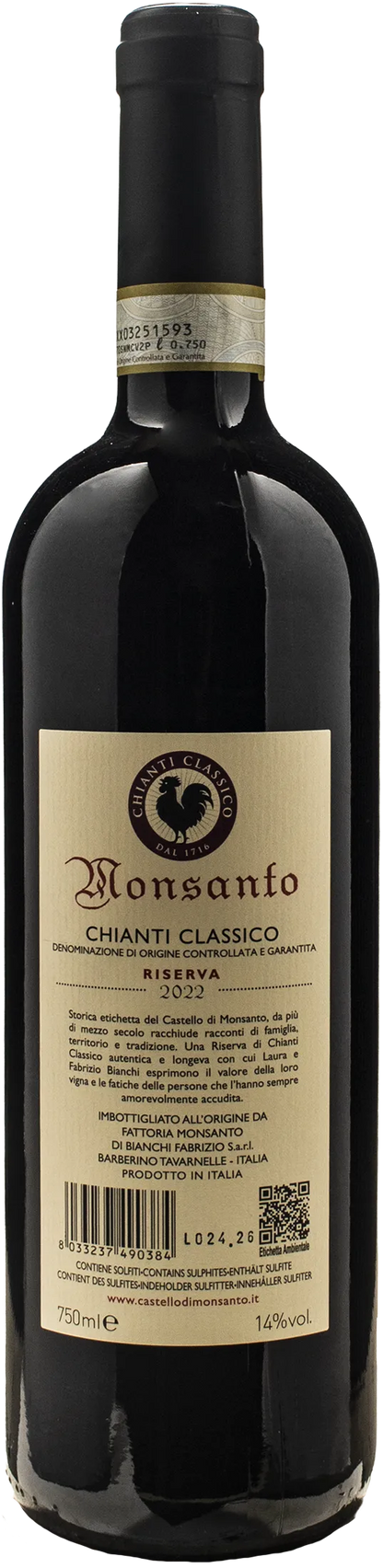 Castello di Monsanto Chianti Classico Riserva 2022
