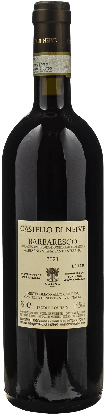 Castello di Neive Barbaresco Santo Stefano Albesani 2021