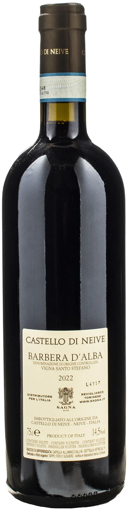 Castello di Neive Barbera d'Alba Santo Stefano 2022