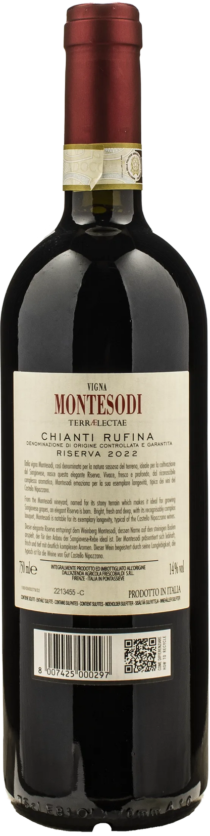 Castello di Nipozzano Chianti Rufina Montesodi Riserva 2022