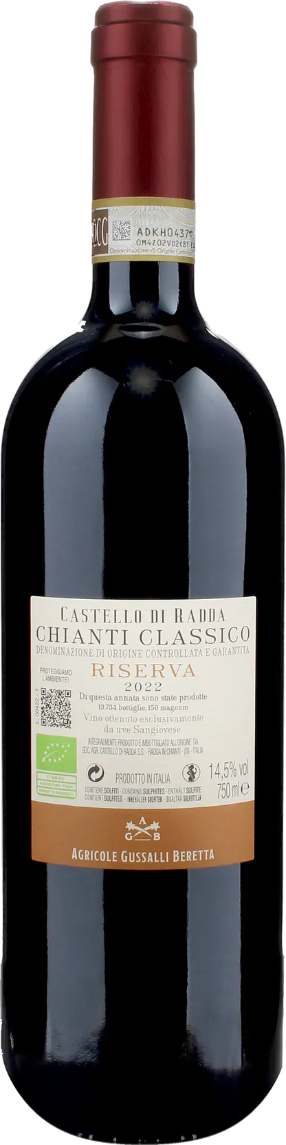 Castello di Radda Chianti Classico Riserva 2022