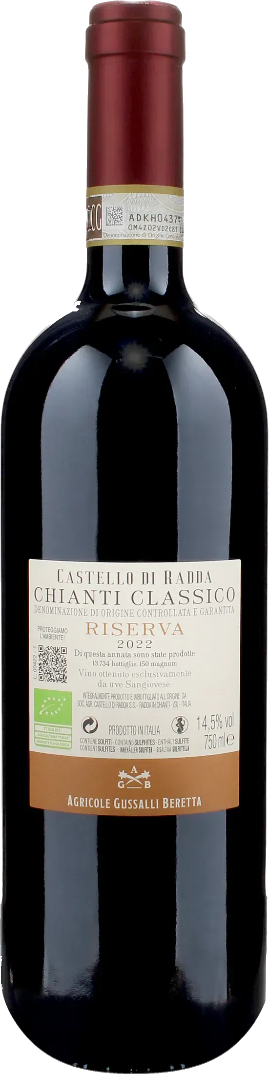 Castello di Radda Chianti Classico Riserva 2022