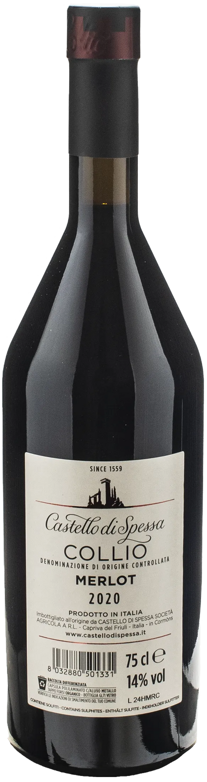 Castello di Spessa Collio Merlot Torriani 2020