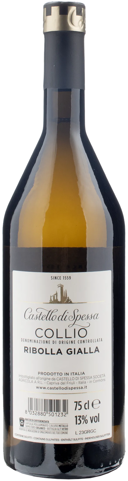 Castello di Spessa Collio Ribolla Gialla Yellow Hills 2022