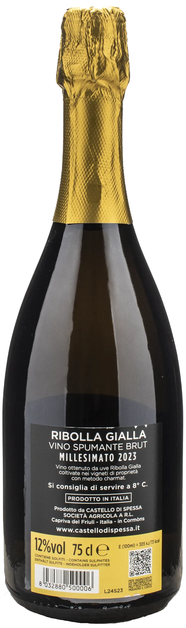 Castello di Spessa Ribolla Gialla Spumante Pertè Brut 2023
