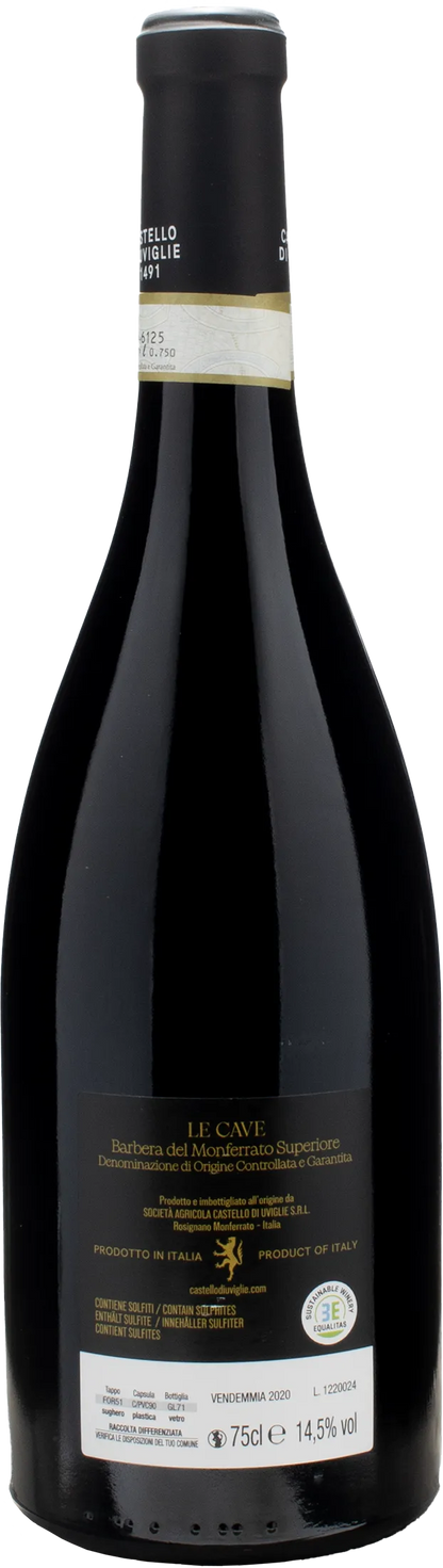 Castello di Uviglie Barbera Del Monferrato Superiore Le Cave 2020
