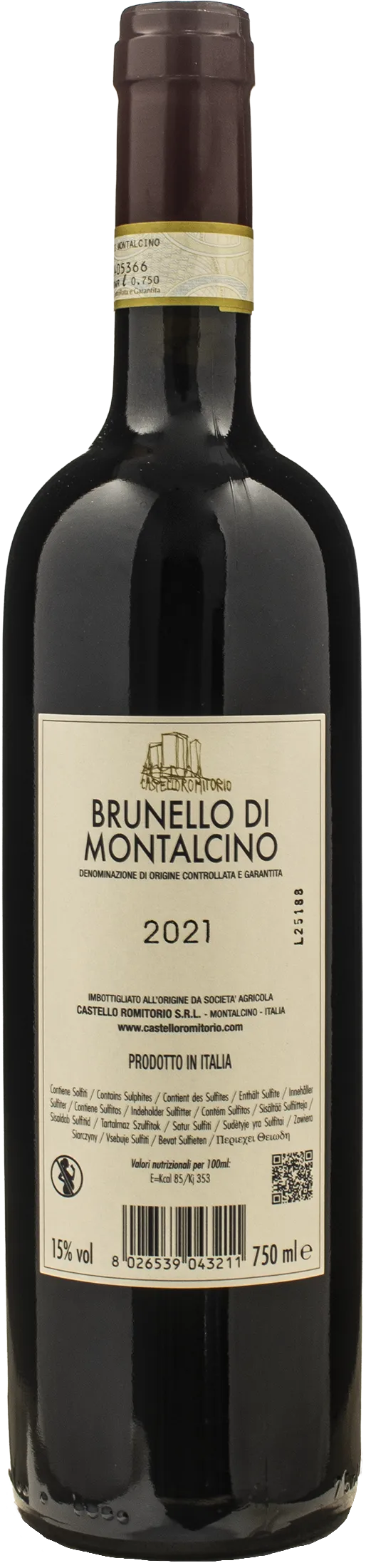 Castello Romitorio Brunello di Montalcino 2021
