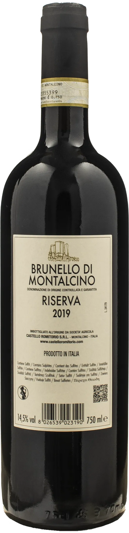Castello Romitorio Brunello di Montalcino Riserva 2019