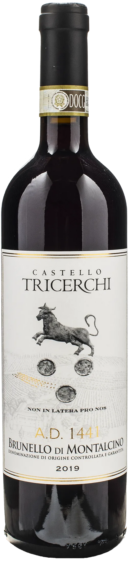 Castello Tricerchi Brunello di Montalcino AD 1441 2019