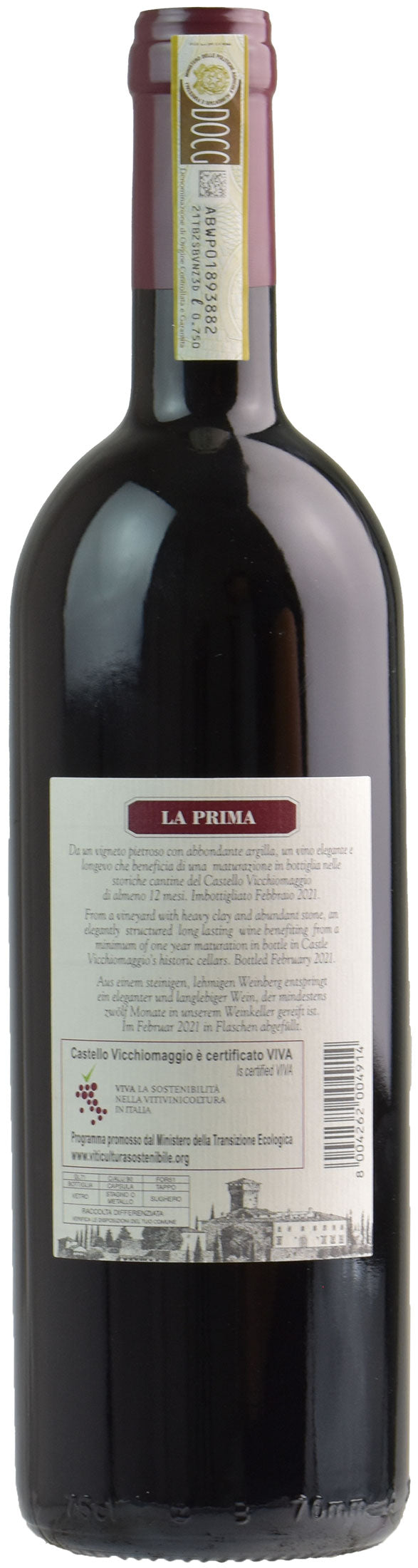 Castello Vicchiomaggio Chianti Classico Gran Selezione La Prima 2018
