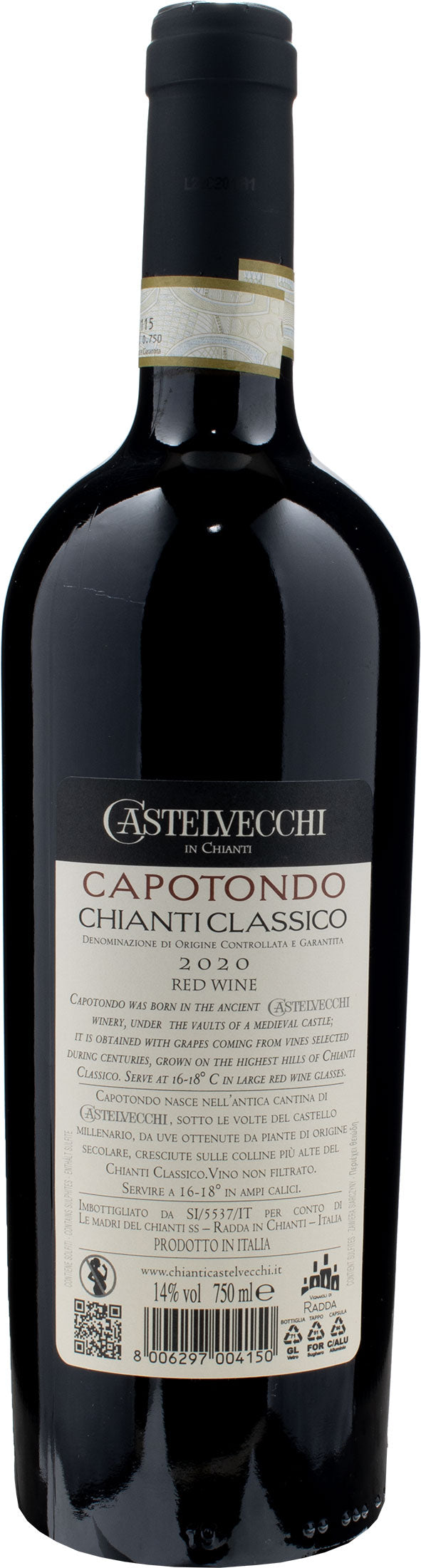 Castelvecchi Chianti Classico Capotondo 2020