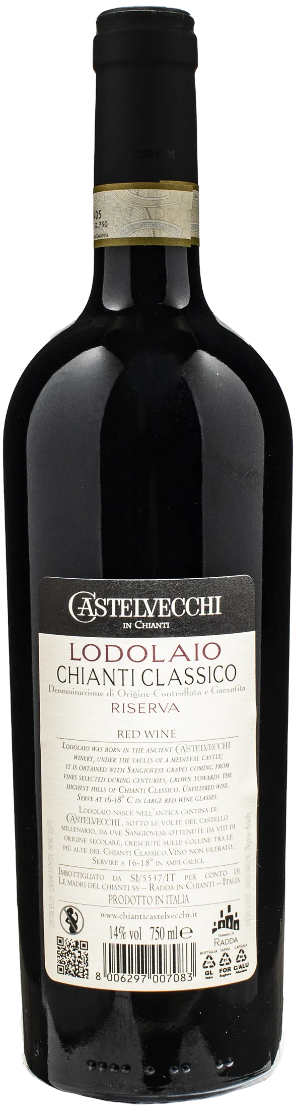 Castelvecchi Chianti Classico Lodolaio Riserva 2019