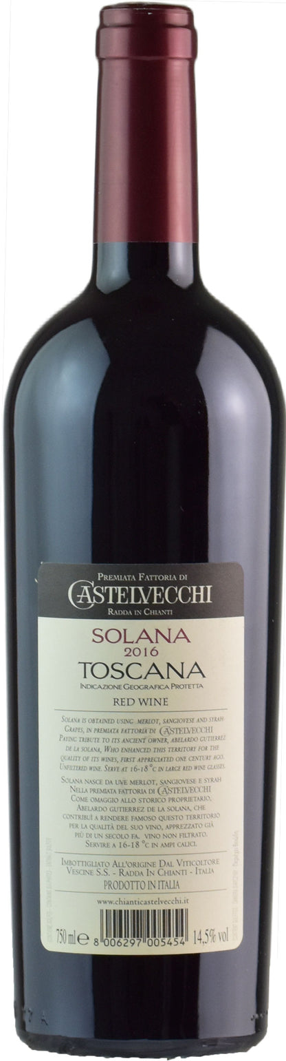 Castelvecchi Solana 2016
