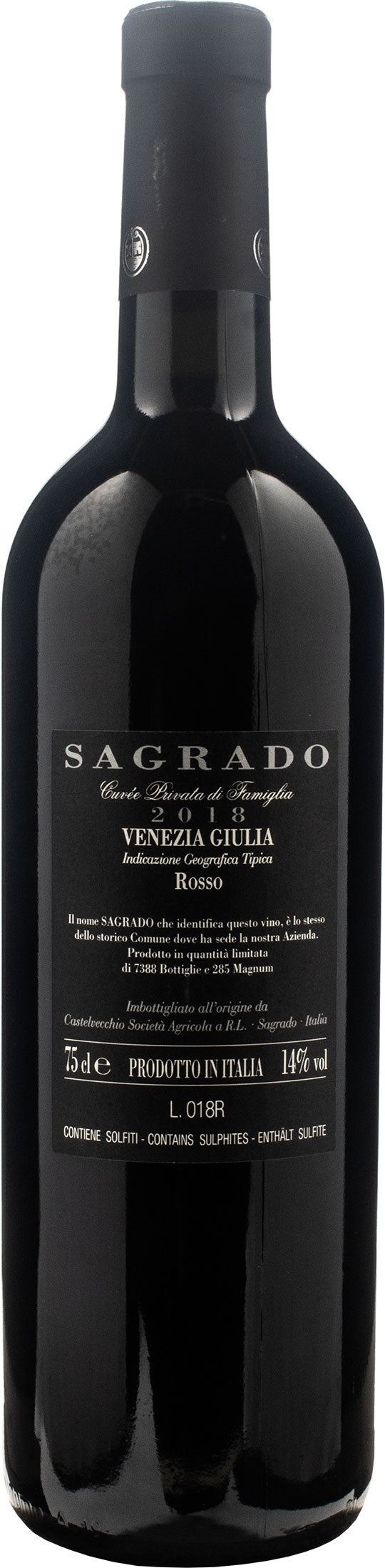Castelvecchio Sagrado Rosso Cuvée Privata di Famiglia 2018
