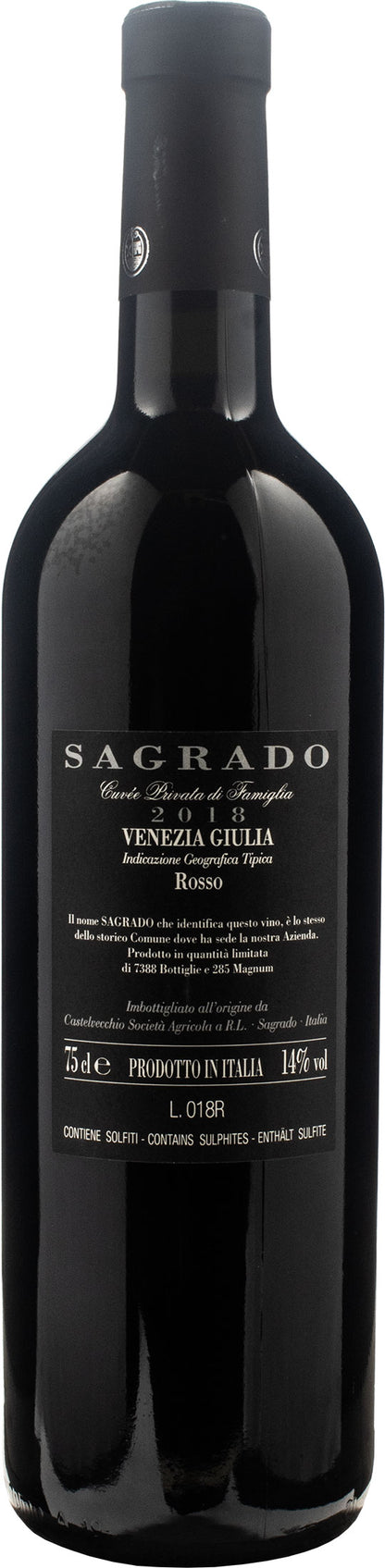 Castelvecchio Sagrado Rosso Cuvée Privata di Famiglia 2018
