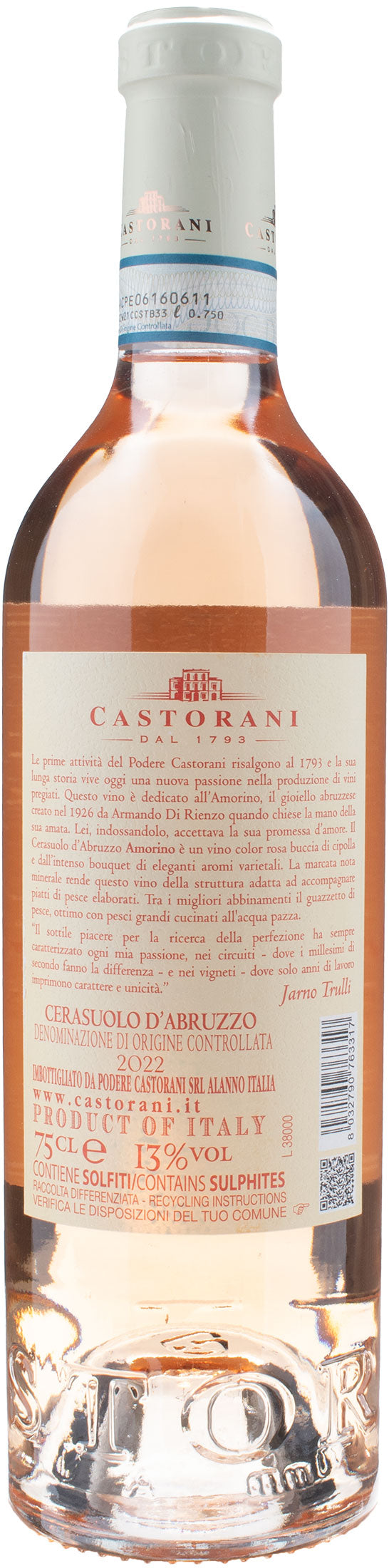 Castorani Cerasuolo d'Abruzzo Amorino 2022