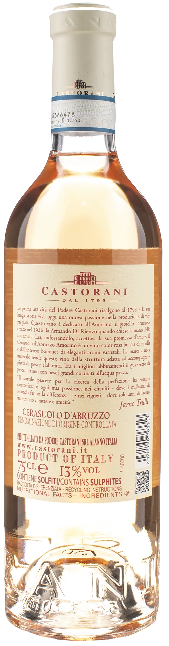Castorani Cerasuolo d'Abruzzo Amorino 2023